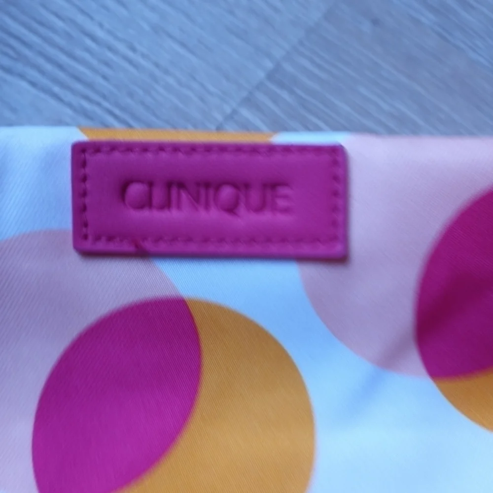 Clinique X Pop Retro Artsy Make Up Bag Mini Pouch New